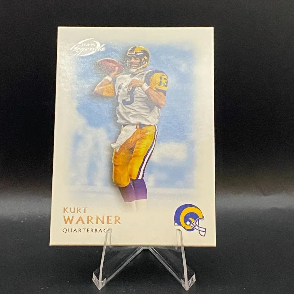 2011 Topps Gridiron Legends - Kurt Warner #19 Blue Parallel